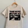 Редкая футболка THE 1975 BAND с коротким рукавом, песочного цвета, размеры S-345XL, футболка SS23, унисекс