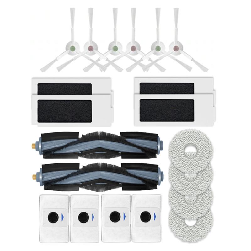 A65T-20 шт. Набор аксессуаров для робота-пылесоса Ecovacs Deebot T20 PRO /T20 MAX/ T20 PRO PLUS/ T20 MAX PLUS / X1/ T10