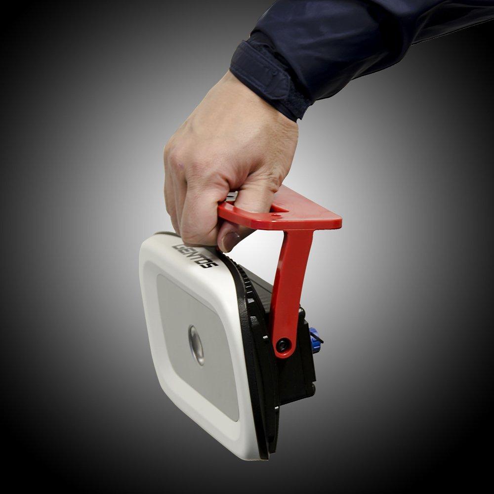 GENTOS Gantz LED Work Rechargeable and AC 2300 Hours of and Waterproof To ANSI Standard GZ-302 Light, Powered, Lumens, 2.5 Operation, Dustproof, 1m,