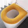 Bathroom Accessories Warmer with Handle Toilet Seat Cover Cushion Closestool Mat Pad
