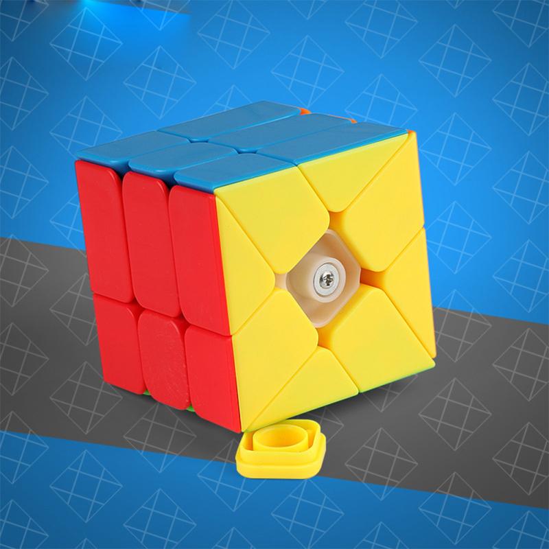 Горячий! 3x3x3 Магический кубик Игрушка Кубик Рубика Fisher Cube Легко вращается Плавный Скоростной Головоломка Игрушка Для Детей