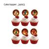 Ninja Themed Birthday Party Tableware Set Paper Cups Plates Napkins Tablecloths Banners Gift Bags Backdrop Party Decor Supplies