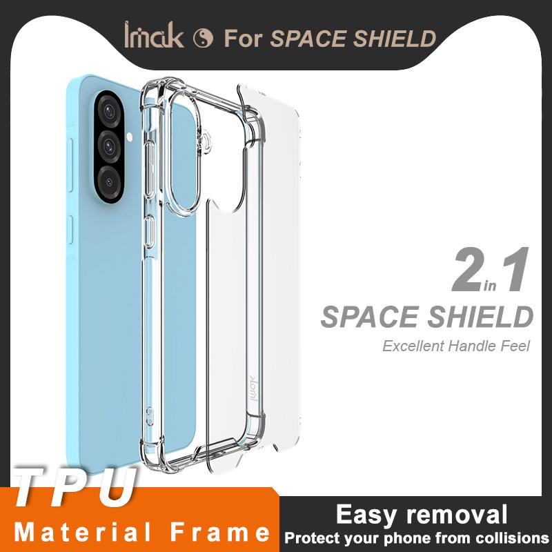 For Samsung Galaxy A56 5G Phone Case IMAK Shock-resistant Soft Space Case