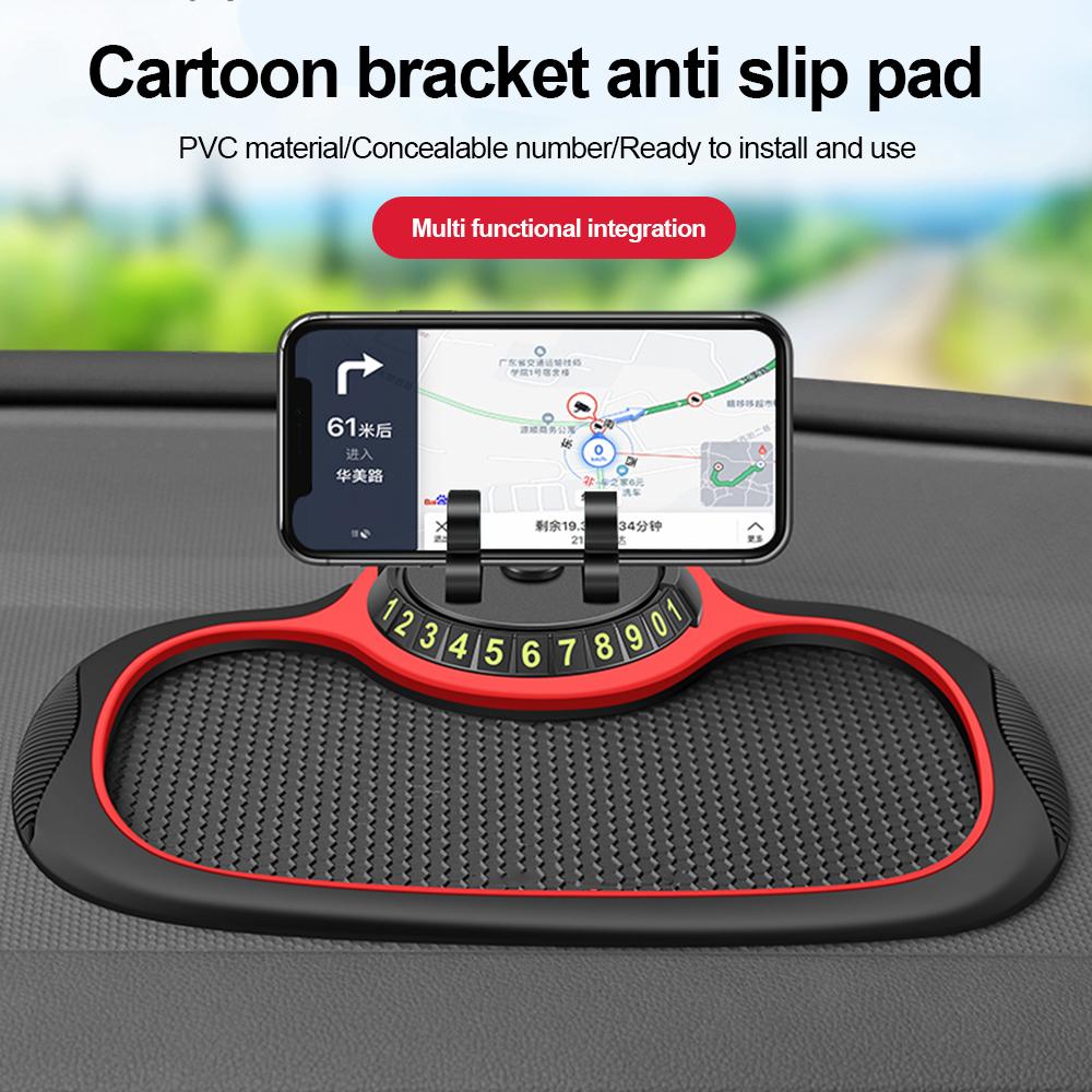 Многофункциональный автомобильный противоскользящий коврик, автомобильный держатель для телефона, нескользящее липкое антискользящее крепление для мобильного телефона, силиконовый коврик для приборной панели автомобиля
