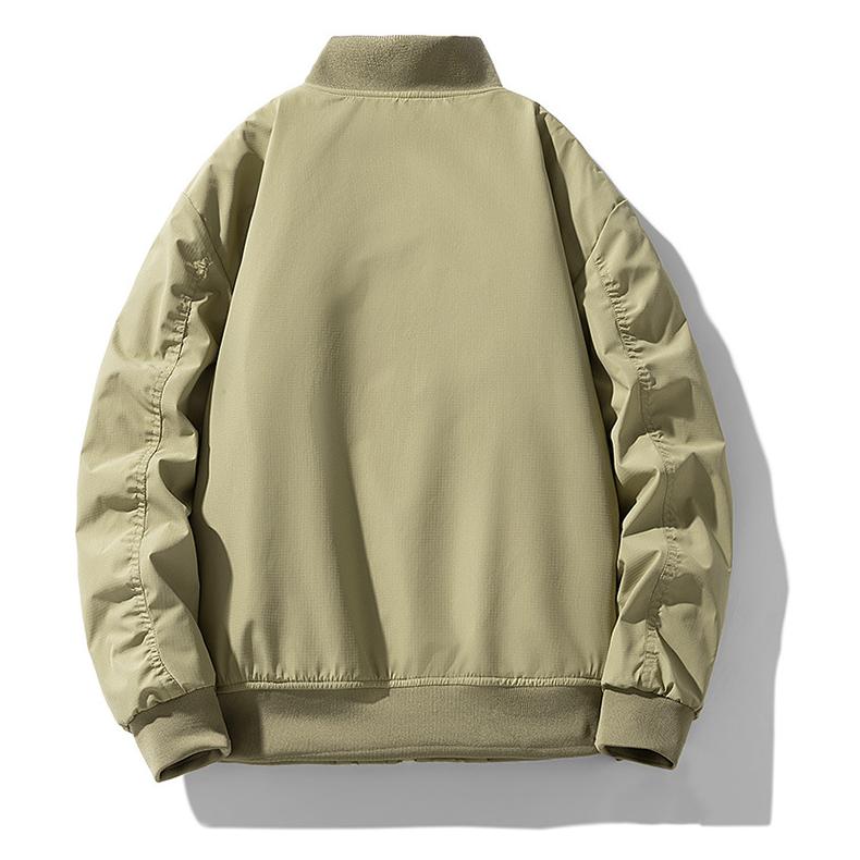 Куртка большого размера мужская с воротником-стойкой, водонепроницаемое пальто большого свободного покроя