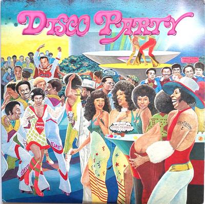 Виниловая пластинка РАЗЛИЧНЫЕ Disco Party SOPW87PROMO CBS SONY 1975 Япония Obi SoulFunk Б/у