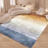 Modern Abstract Design Area Rug Non Shedding Soft Carpet for Living Room Bedroom Kitchen Doormat NonSlip Flannel Floor Mat