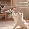 Electric Simulated Bird Cat Toy with Realistic Sound Touch Activated USB Rechargeable Bird Toy with Catnip Bag for Cats