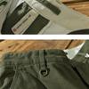 Classical Cargo Pants Spring New Men's Pants Korean Fashion Men Trousers Pure Cotton Green Baggy Pants Youth Streetwear