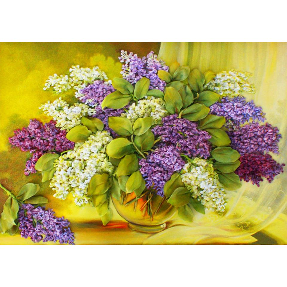 5D DIY алмазная живопись ваза для цветов комплект для вышивки крестом горный хрусталь картина полная алмазная вышивка роза мозаика украшение дома подарок