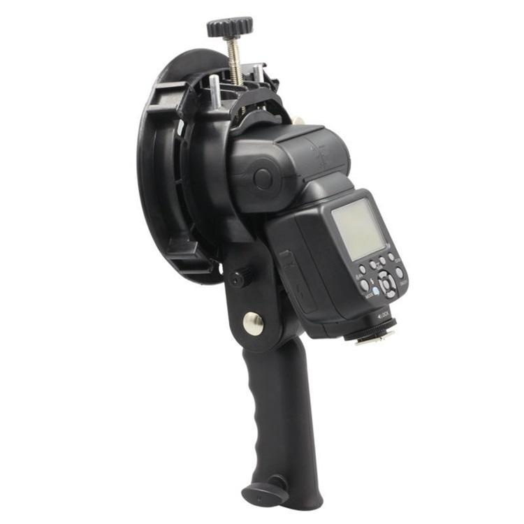 Ручной держатель-кронштейн S-типа для вспышки с креплением Bowens для Speedlite иamp; Студийная вспышка Софтбокс Фотоаксессуар