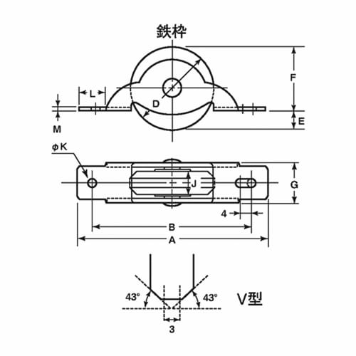 Yokozuna Iron Frame LP Door Roller Plus 33V FPM-0339