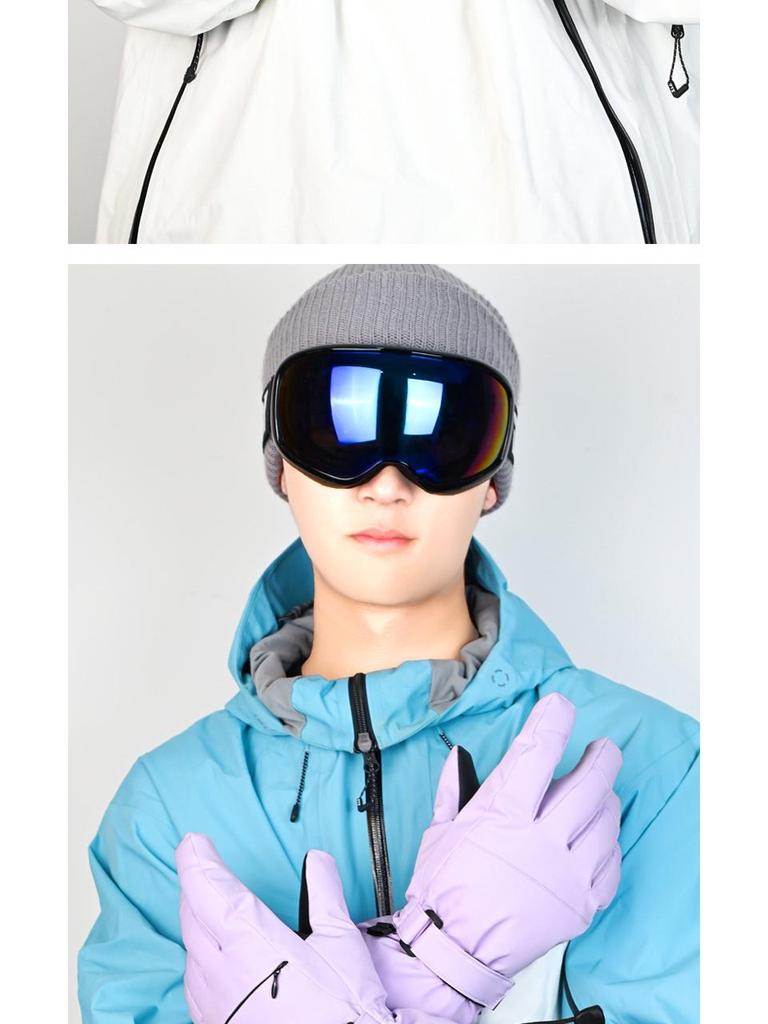 Плотные, водонепроницаемые, нескользящие зимние горнолыжные перчатки для мужчин и женщин — ветрозащитные, теплые, с сенсорным экраном, идеально подходят для активного отдыха.