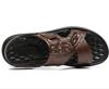 Fashion Men Cowhide Sandals Men's Genuine Leather Summer Outside Wear New Trend Beach Casual Non-slip Dual-use Sandals D222