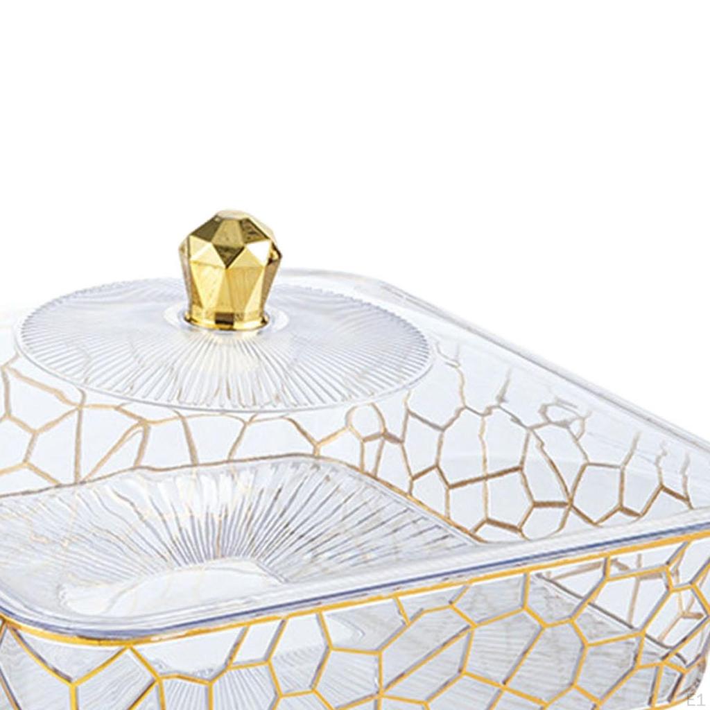 Поднос для хранения продуктов с крышкой для мероприятий и встреч