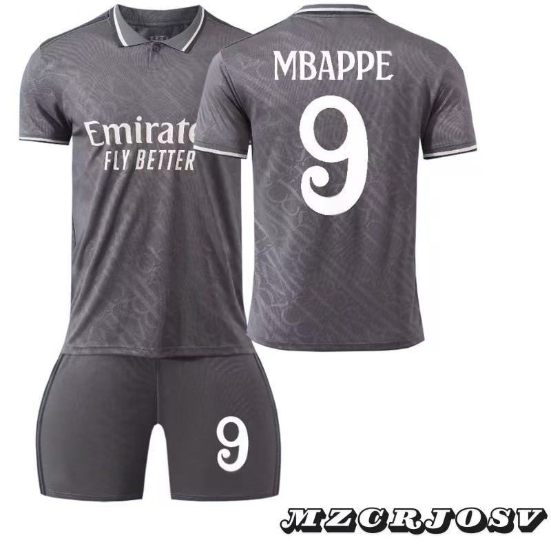 Kids Sports Equipment Mbappe Series MzcrJosv® Polyester Gray Training Gear