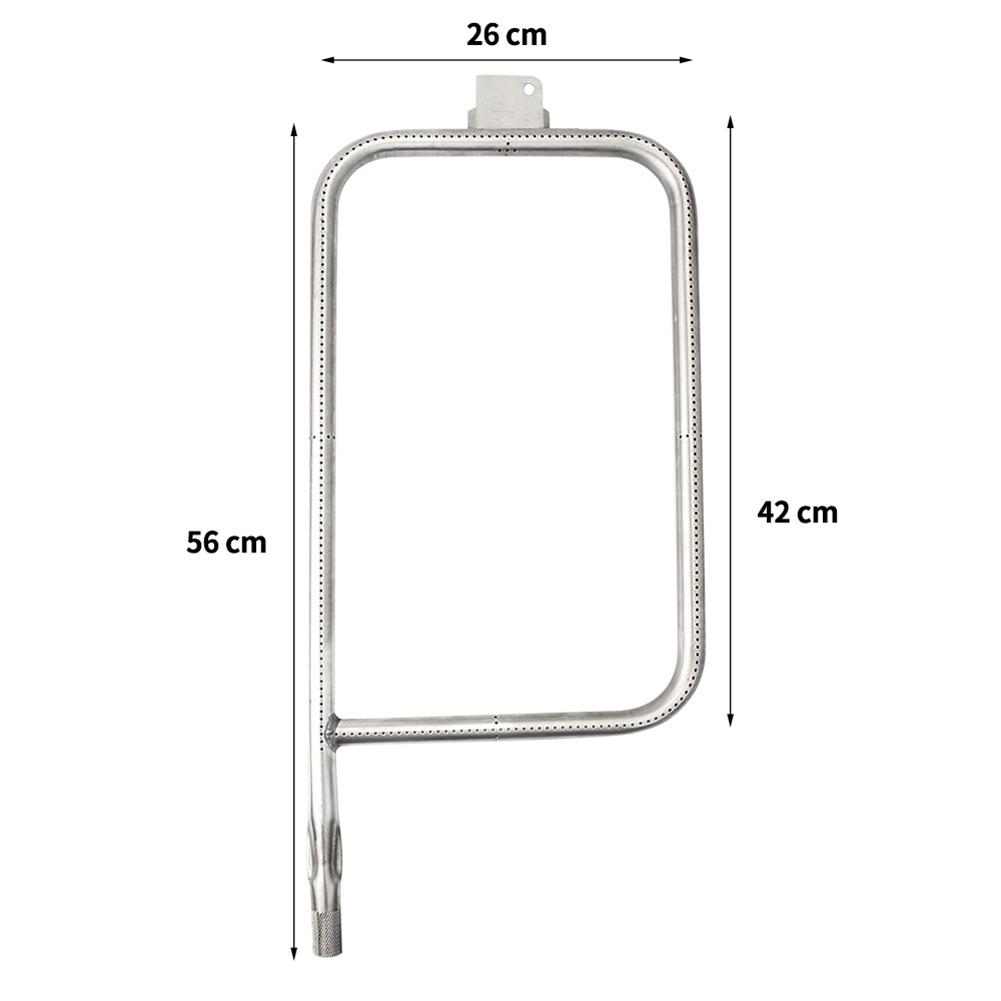 Stainless Steel Burner TubeBurner Set Fits FOR Weber Q300/Q3000 Series Gas Grill