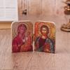 Christ The Teacher And Virgin Of Kazan Catholic Orthodox Icon Diptych For Travel Home Display Religious Gift