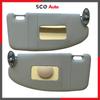 Sun Visor For Ford Focus 2 Left Right 2 Pcs Set Gray With Mirror Parasol 2005-2011