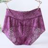 Mid Waist Lace Knickers Oversized Underwear for Women Briefs Sexy Triangle Panties