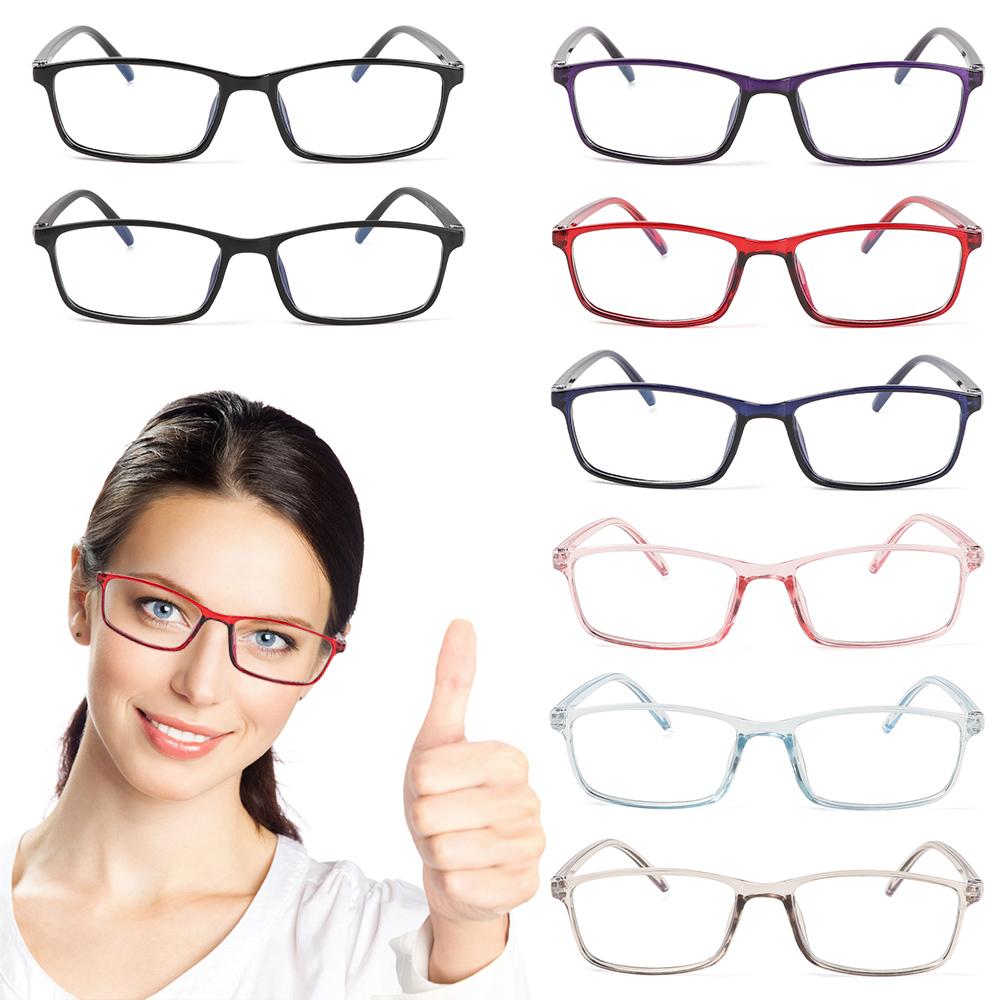 Men Vintage Computer Anti-Blue Light Glasses Eyeglasses Eyeglasses Protection Ultra Light Frame