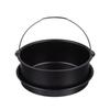 6/7/8/9 Inch Round Cake Mold Carbon Steel Air Fryer Pot Air Fryer Baking Pan Set  Roast Chicken