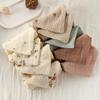 High Quality Baby Cotton Washcloth Newborn Burp Cloth Square Towels 6-Layer Pure Cotton Soft Absorbent Gauze Cotton Baby Towels