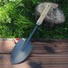 Wooden Handle 3-Piece Gardening Tool Set: Shovel, Hoe, Rake for Flower Pots