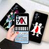 Горячий аниме HUNTER X Killua Hisoka чехол для телефона OnePlus 10 9 RT R 8 7 6 T Pro 5G Nord 2 N10 N100 CE CE2 N20 N200 черный чехол