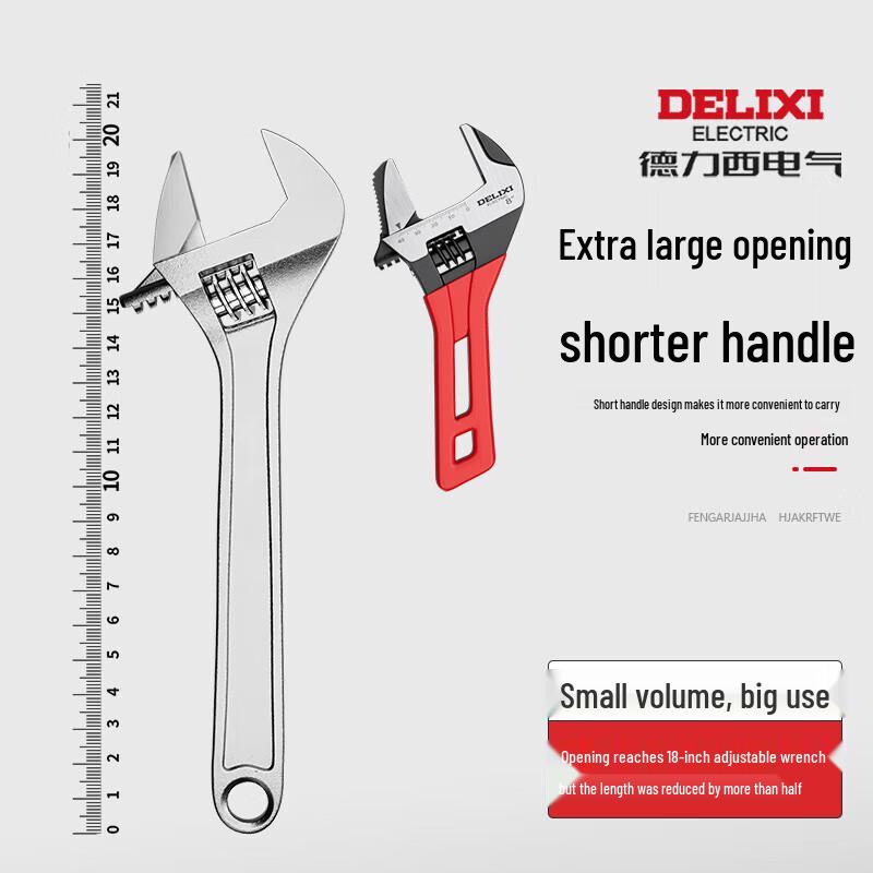 Delixi Electric Multi-functional Adjustable Wrench