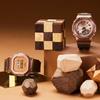 Casio Полностью металлическая серия - цифровой дисплей на квадратной пластине, металлический ретро-классический маленький квадрат, водонепроницаемый и ударопрочный механизм, кварцевый GM-S5600BR-5PR