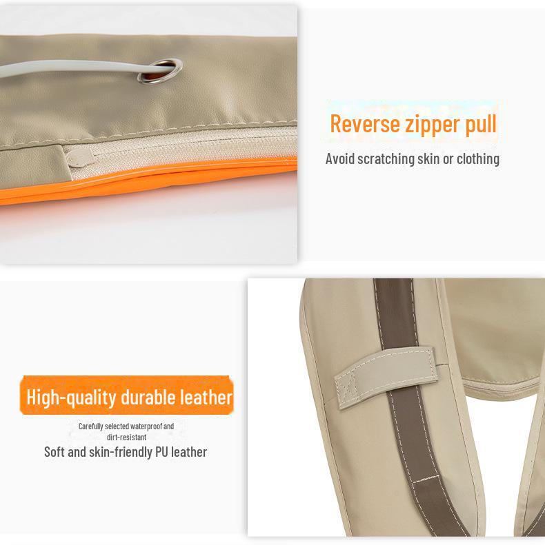 Многофункциональный массажер с подогревом для шеи, талии и плеч с функцией массажа, имитирующего человеческий организм