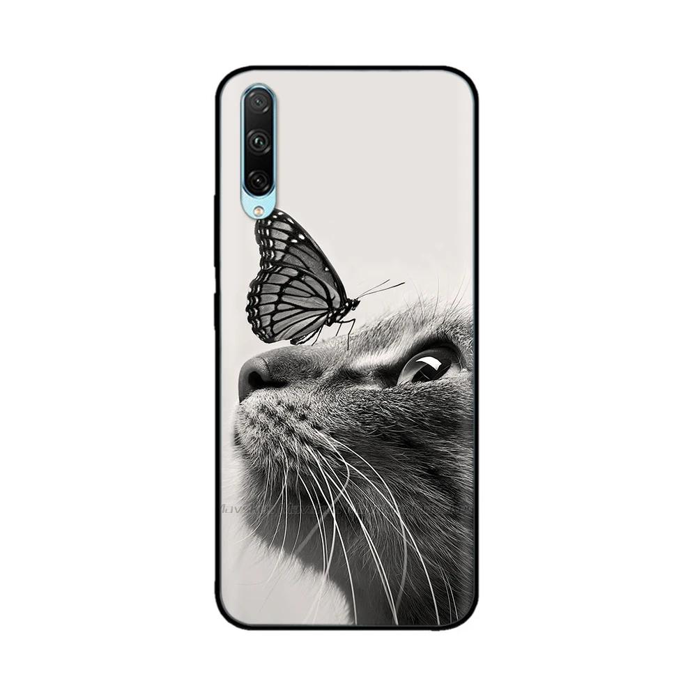 Чехол на Honor 30i Чехол Мягкая Силиконовая Задняя Крышка Чехол для Телефона Для Huawei Honor 30i Чехол LRA-LX1 Honor30i 30 i Мультяшный Бампер Fundas