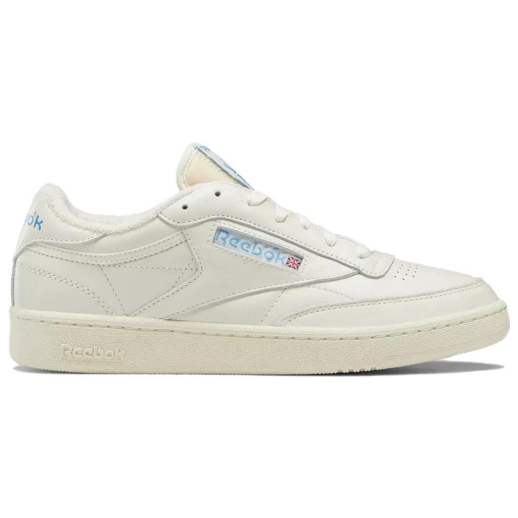 Reebok Club C 85 Vintage Chalk Essential Blue Unisex Sneakers Cream Alabaster 100007794