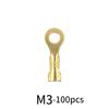 M3/M4/M5/M6/M8/M10 кольцевой наконечник провода быстроразъемный наконечник латунный обжимной наконечник набор ассорти