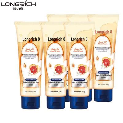 Крем для рук Longliqi Змеиный жир Фруктовые кислоты