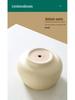 Ceramic Flower Pot with Tray for Orchids and Succulents