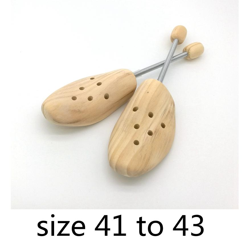 Новая сосновая пружинная колодка для обуви, предотвращающая деформацию обуви, размер 35-46, унисекс, деревянная защитная колодка для обуви, предотвращающая деформацию