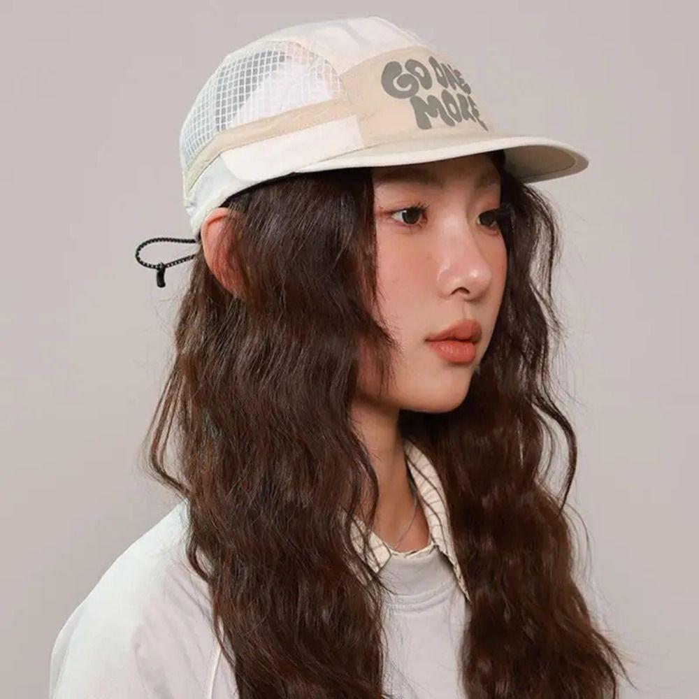 Защита от солнца Быстросохнущая бейсболка Мягкий козырек Сетчатые кепки для бега Дышащая шляпа Весна Лето