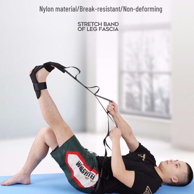 In Stock: Lower Limb Traction Belt for Rehabilitation, Yoga, Stroke, Hemiplegia, and Ankle Joint Stretching