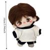 Colorful Hoodie 10cm Cotton Doll's Clothes Sport Set Plush Doll Clothes  Doll Accessories