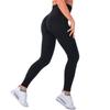 Женские эластичные леггинсы однотонного цвета с высокой талией, спортивные узкие длинные брюки для бега для фитнеса и бега, брюки для йоги