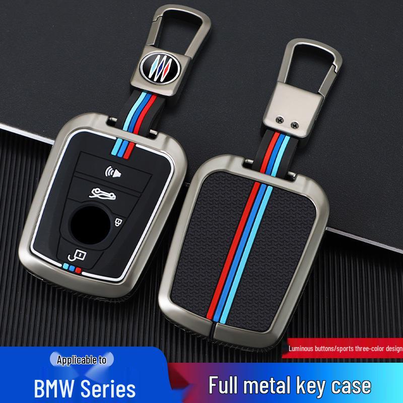 Металлическая крышка для ключа BMW i3/i8 2023 - Чехол для ключа электромобиля