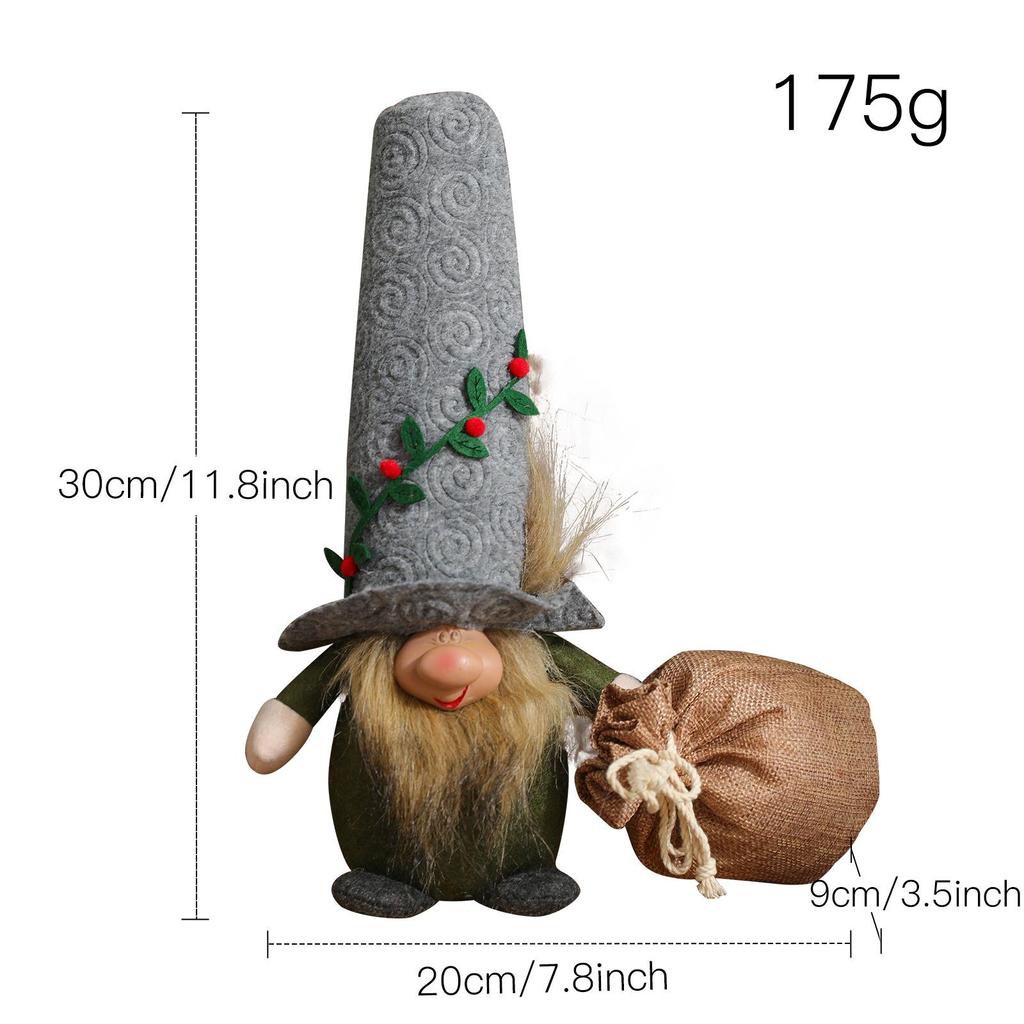 Gnome Christmas Faceless Doll Xmas Tree Decorations 2024 Navidad Gift 2023 New Year Home Decor