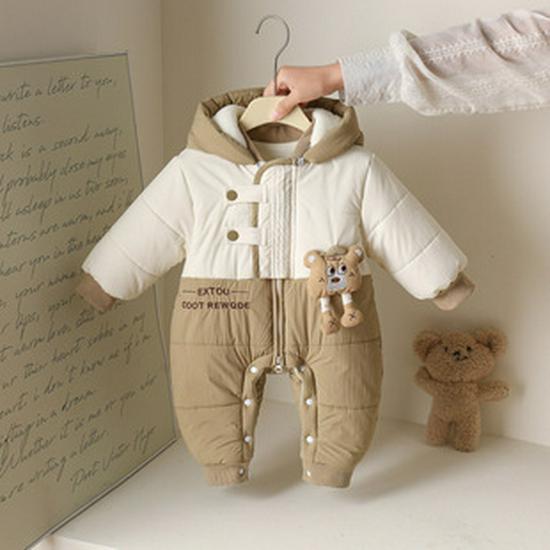 Детский флисовый комбинезон: Двусторонний фланелевый комбинезон Осень/Зима