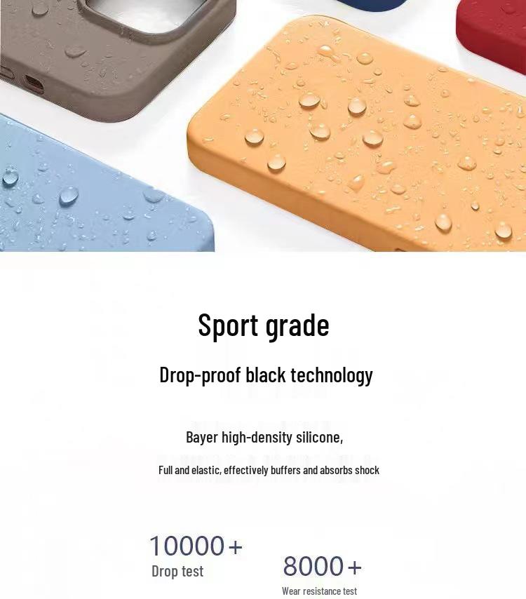 Настоящий чехол MagSafe из жидкого силикона для iPhone 13, 14, 15 Pro Max