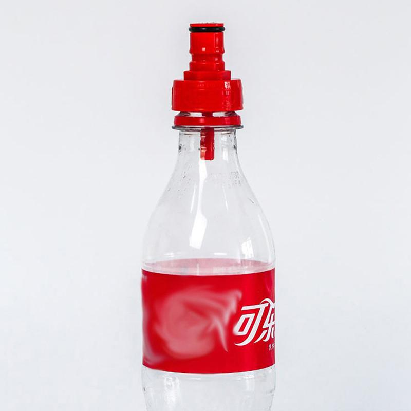 Крышка для газирования ПЭТ-бутылки с шариковым замком и счетчиком давления