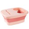 Foldable Foot Bath Basin: Portable Foot Massage and Washing Bucket for Dorms