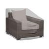 Color Block Single Seater Sofa Cover Outdoor Garden Patio Sunproof Windproof Waterproof Furniture Dust Protector Essential