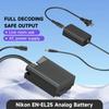 Camera Dummy Battery EN-EL25 Coupler + Power Supply Adapter USB Type-C Charger Kit for Nikon ZFC Z50 Z30 As EL25 ENEL25 EP-5G